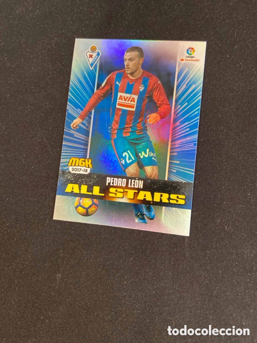 Cromos de F&uacute;tbol: PEDRO LE&Oacute;N 215 (EIBAR) MEGA
