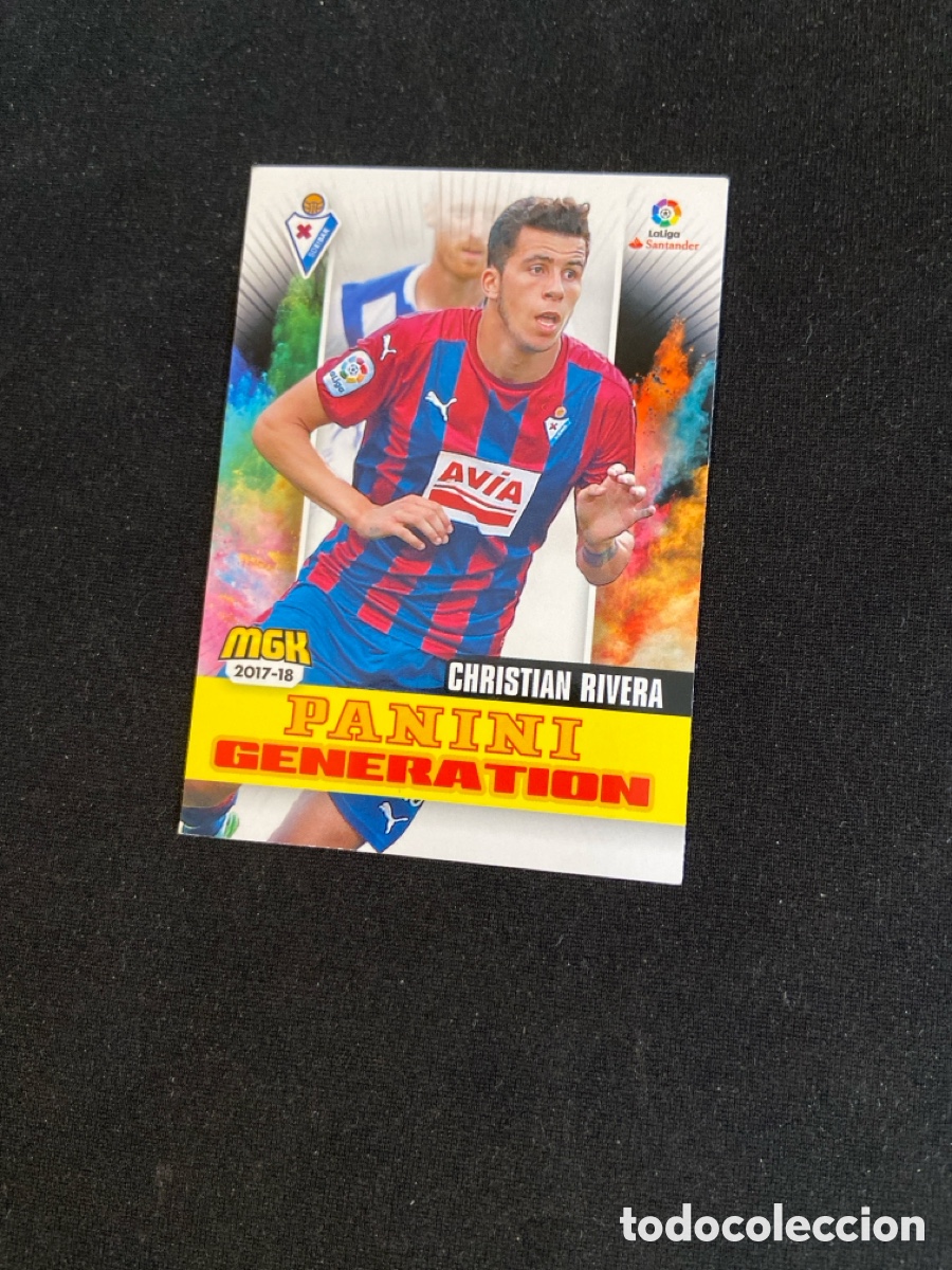Fu&szlig;ball-Sticker: CHRISTIAN RIVERA 216 (EIBAR)