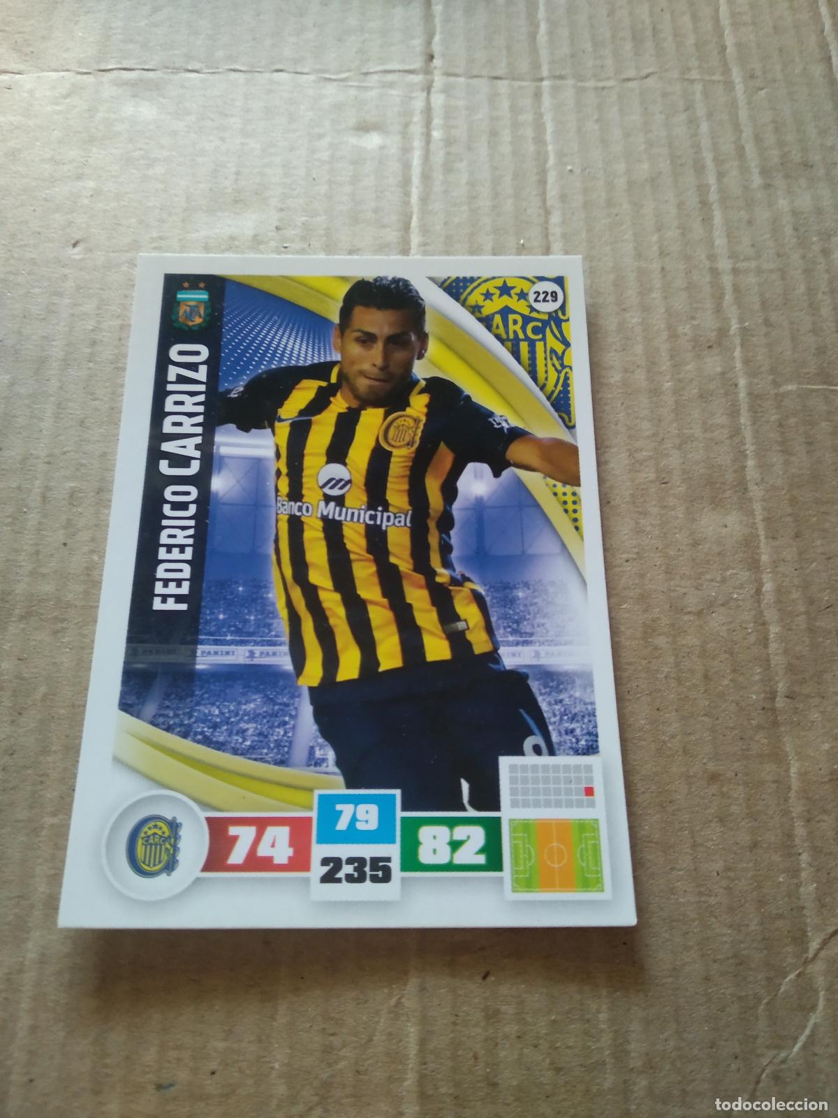 Fu&szlig;ball-Sticker: 229 FEDERICO CARRIZO ROSARIO CENTRAL CROMO FUTBOL ARGENTINO PANINI LIGA ARGENTINA 2017 ADRENALYN