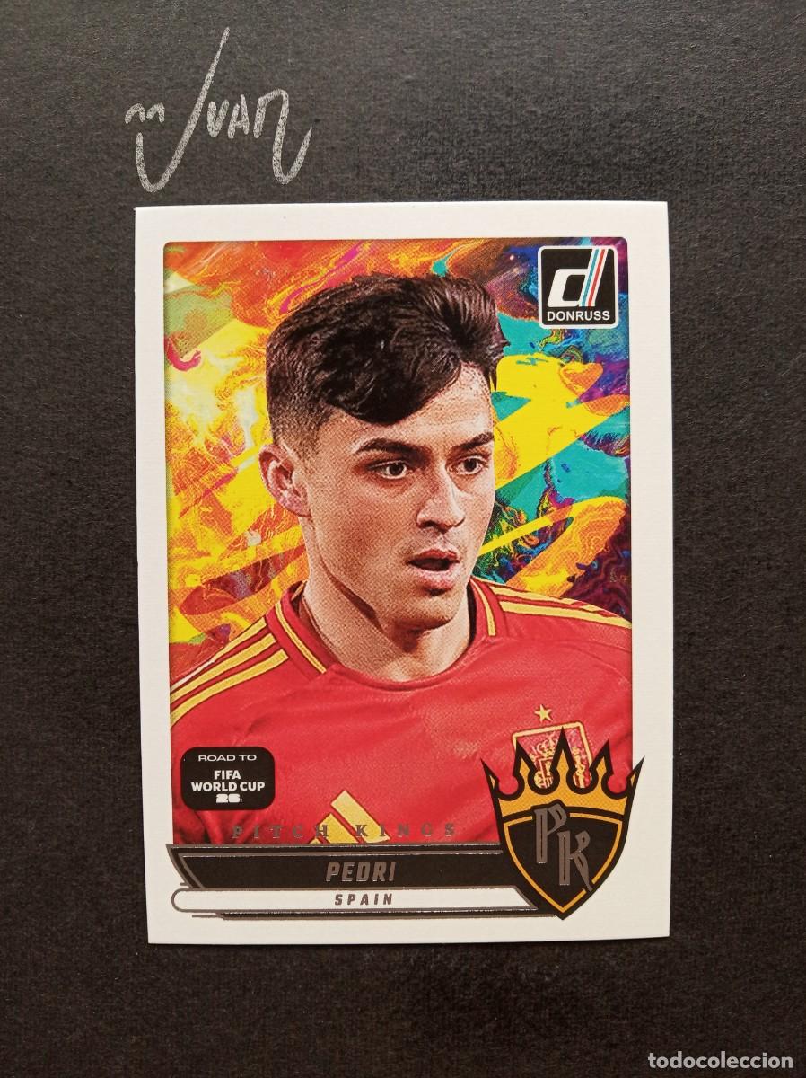 Fu&szlig;ball-Sticker: N&ordm; 12 PITCH KINGS PEDRI ESPA&Ntilde;A FC BARCELONA ⚽ PANINI &reg; DONRUSS ROAD FIFA WORLD CUP 2026 25 26 NUEVO