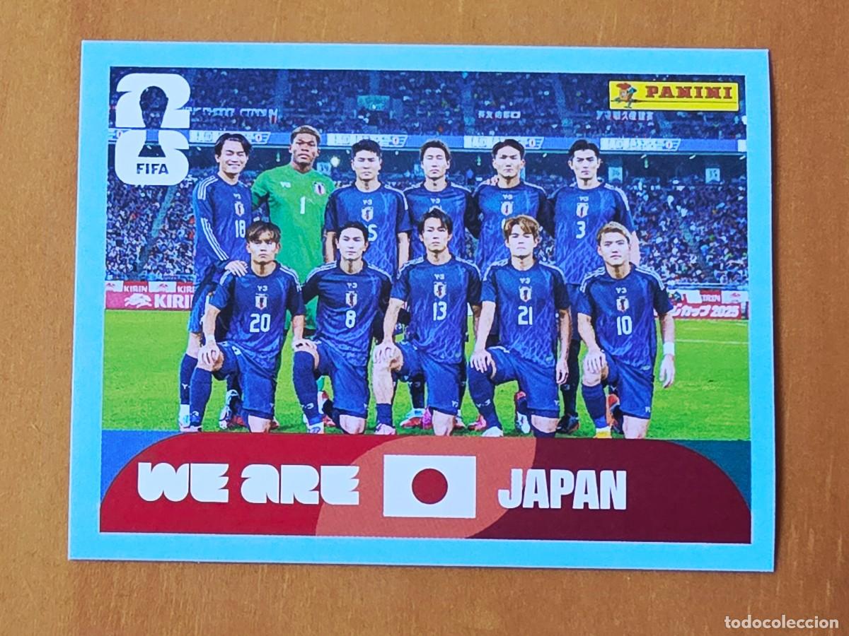 Fu&szlig;ball-Sticker: JPN 13 Alineaci&oacute;n equipo plantilla, Jap&oacute;n, Panini FIFA World Cup Mundial 2026 Sticker