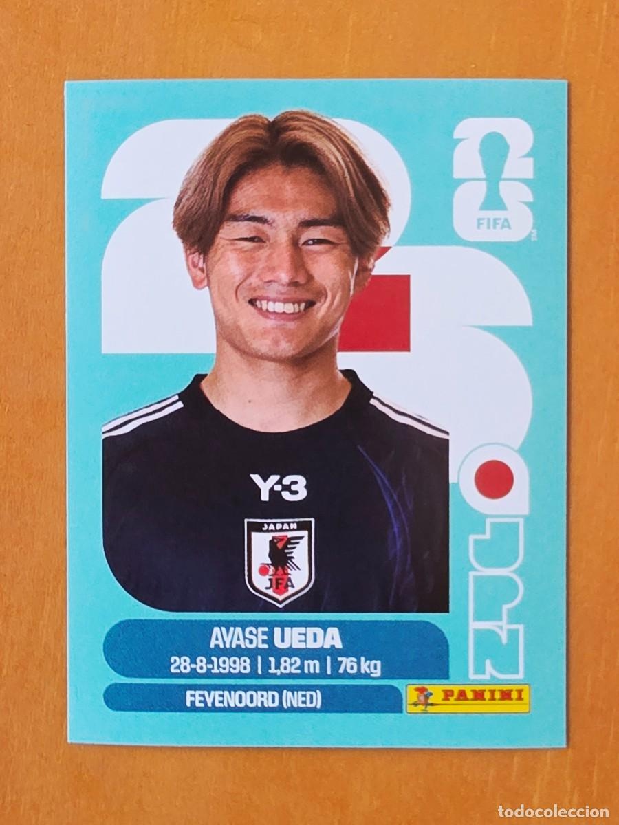 Fu&szlig;ball-Sticker: JPN 20 Ayase Ueda, Jap&oacute;n, Panini FIFA World Cup Mundial 2026 Sticker