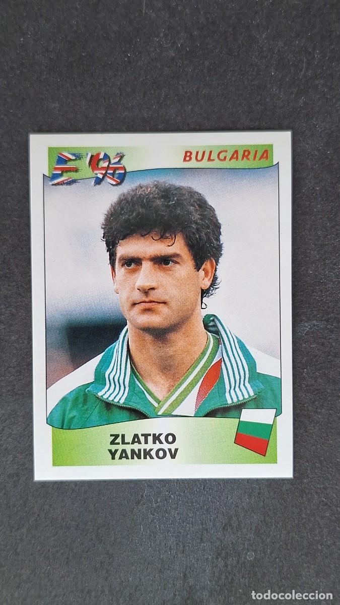 Fu&szlig;ball-Sticker: L2 ZLAKTO YANKOV SELECCION BULGARIA 145 EUROCOPA 1996 EURO 96 PANINI NUNCA PEGADO SIN PEGAR