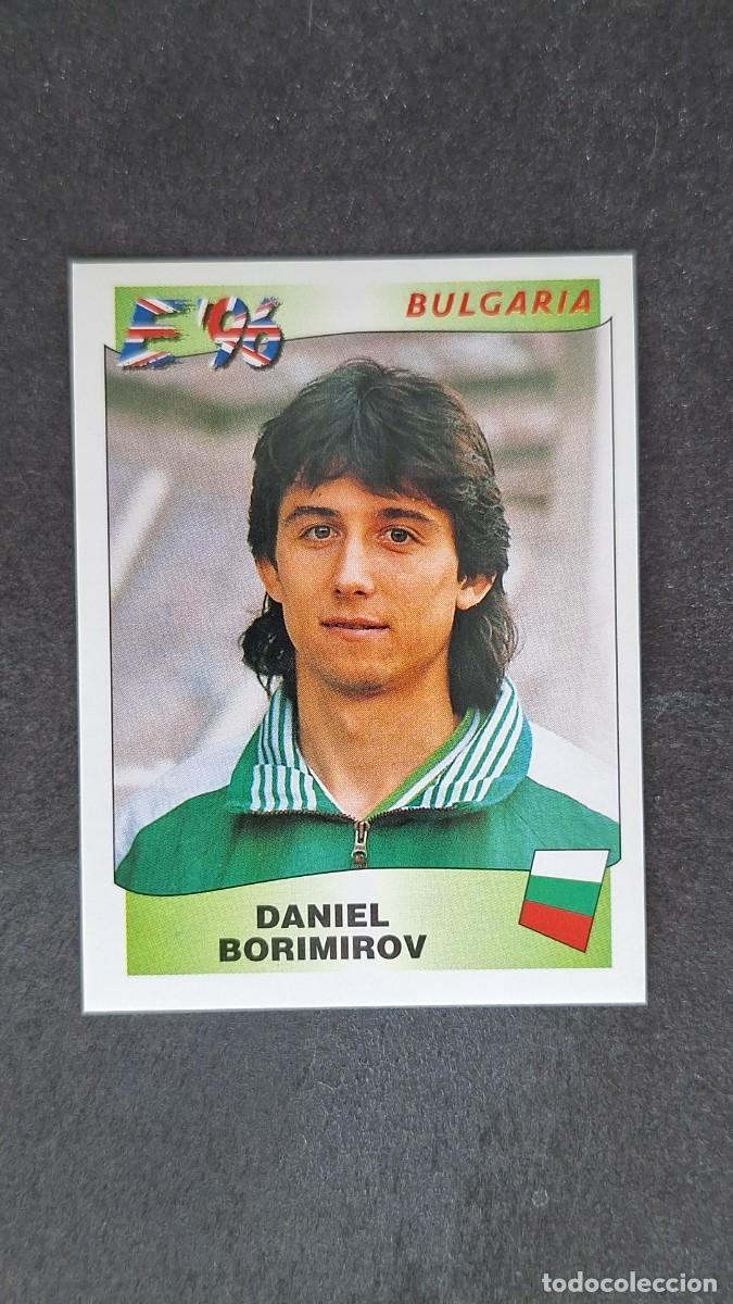 Fu&szlig;ball-Sticker: L2 DANIEL BORIMIROV SELECCION BULGARIA 148 EUROCOPA 1996 EURO 96 PANINI NUNCA PEGADO SIN PEGAR