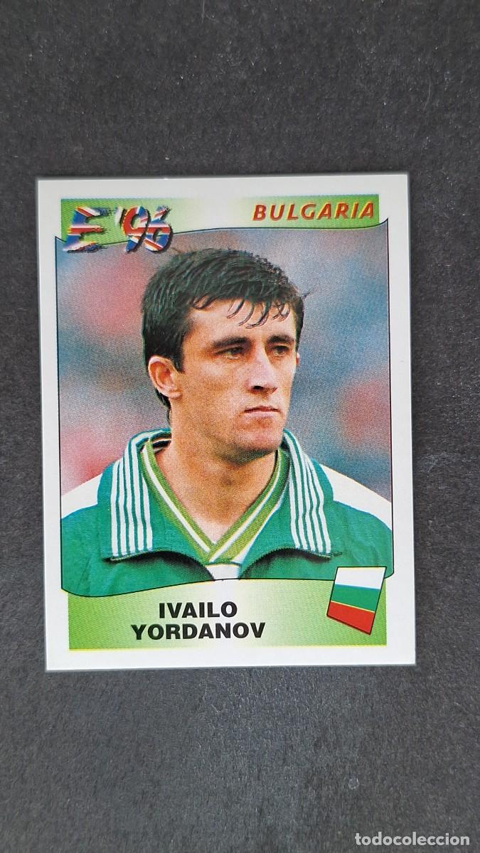 Fu&szlig;ball-Sticker: L2 IVAILO YORDANOV SELECCION BULGARIA 149 EUROCOPA 1996 EURO 96 PANINI NUNCA PEGADO SIN PEGAR