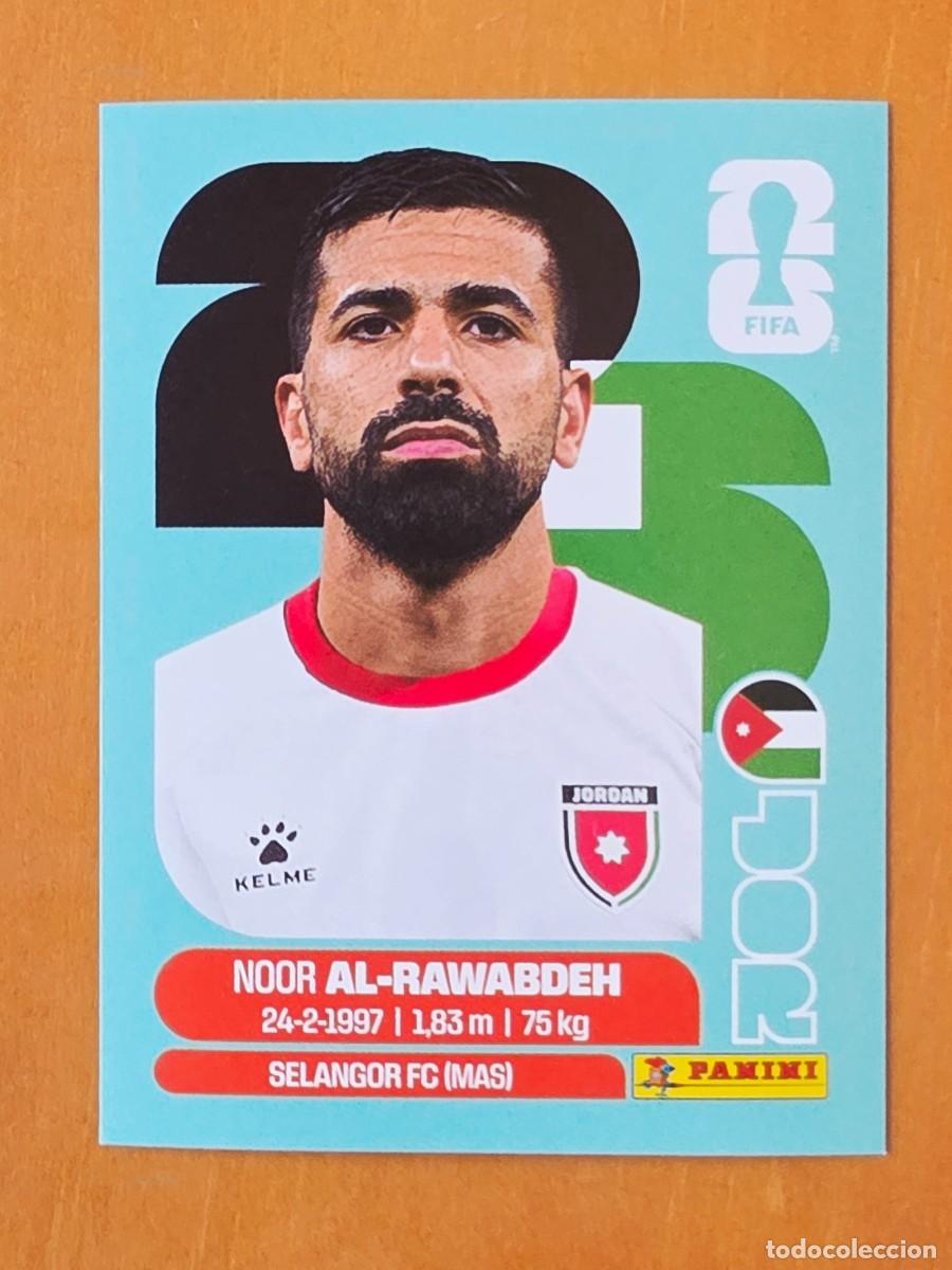Fu&szlig;ball-Sticker: JOR 11 Noor Al-Rawabdeh, Jordania, Panini FIFA World Cup Mundial 2026 Sticker