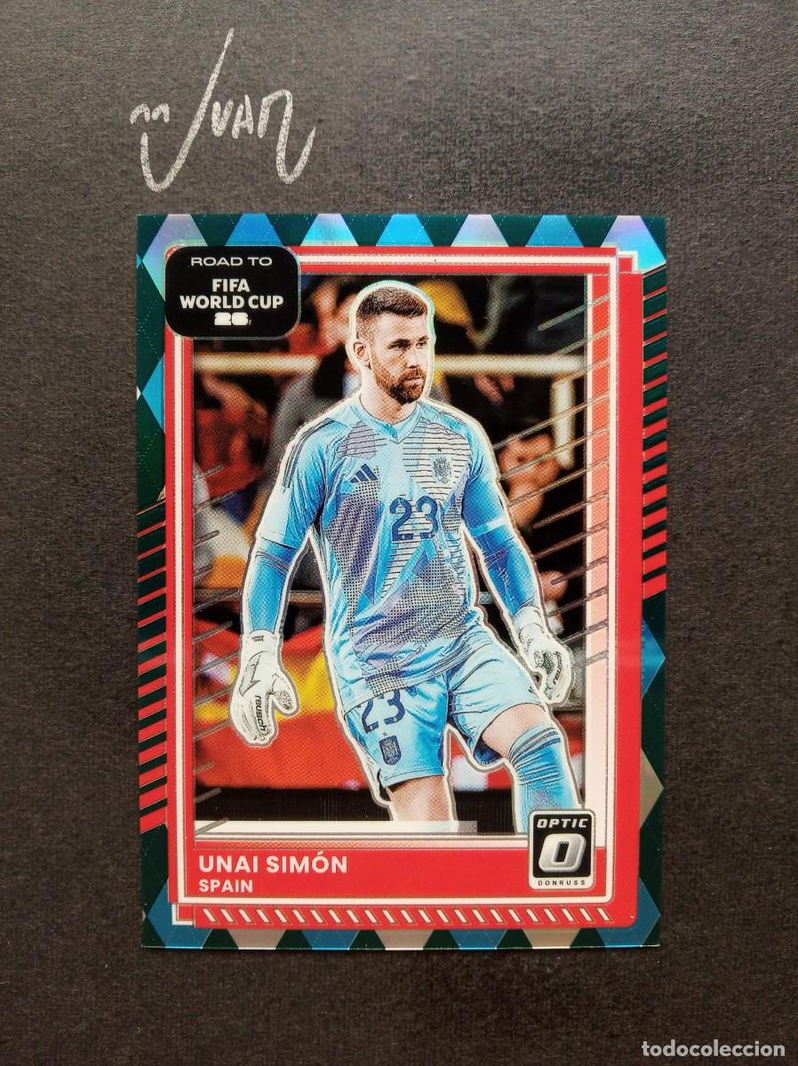 Fu&szlig;ball-Sticker: PARALELA OPTIC ARGYLE UNAI SIMON ESPA&Ntilde;A ATHLETIC ⚽ PANINI &reg; DONRUSS ROAD FIFA WORLD CUP 2026 25 26