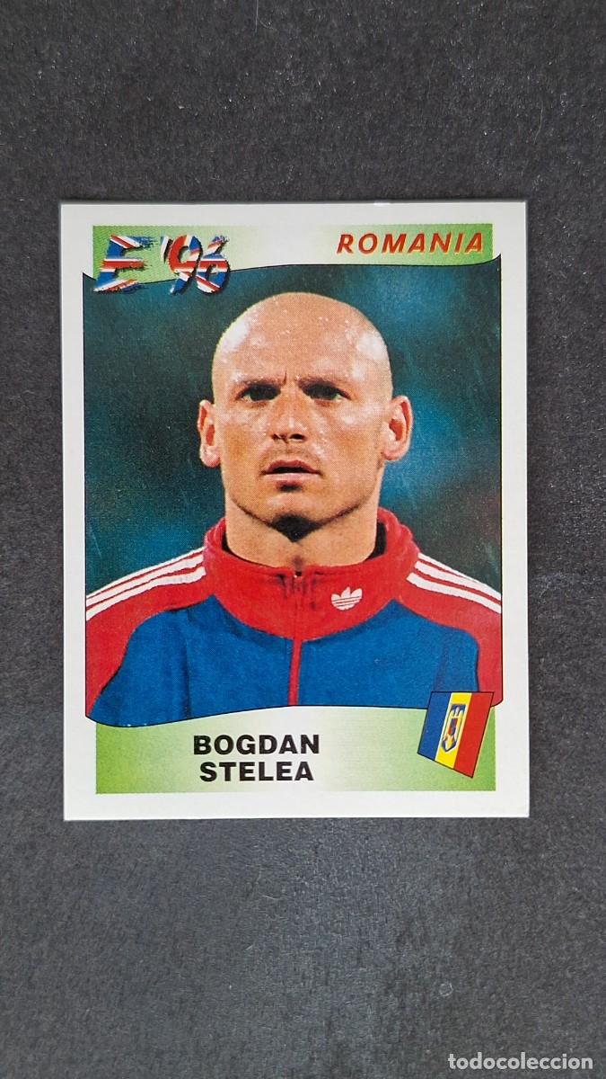 Fu&szlig;ball-Sticker: L2 BOGDAN STELEA SELECCION RUMANIA 157 EUROCOPA 1996 EURO 96 PANINI NUNCA PEGADO SIN PEGAR