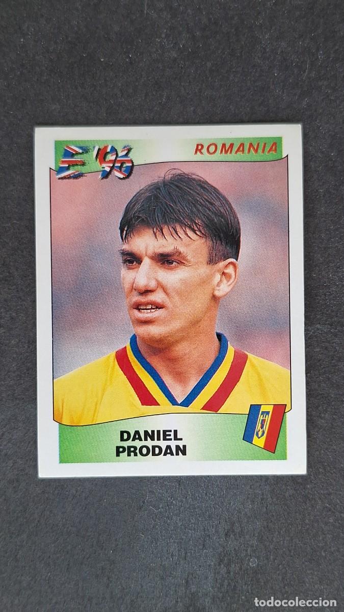 Fu&szlig;ball-Sticker: L2 DANIEL PRODAN SELECCION RUMANIA 160 EUROCOPA 1996 EURO 96 PANINI NUNCA PEGADO SIN PEGAR
