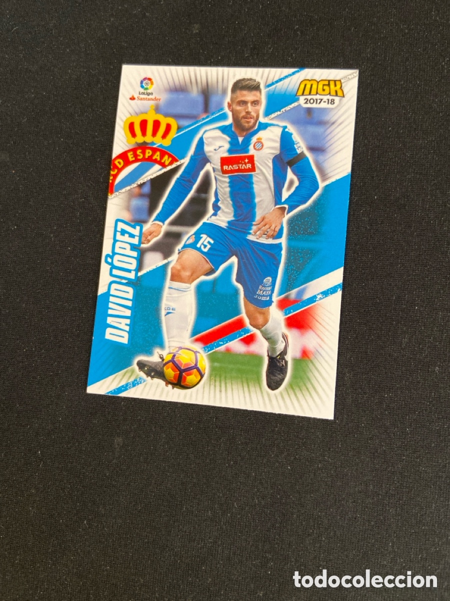 Fu&szlig;ball-Sticker: DAVID LOPEZ 224 (ESPANYOL)
