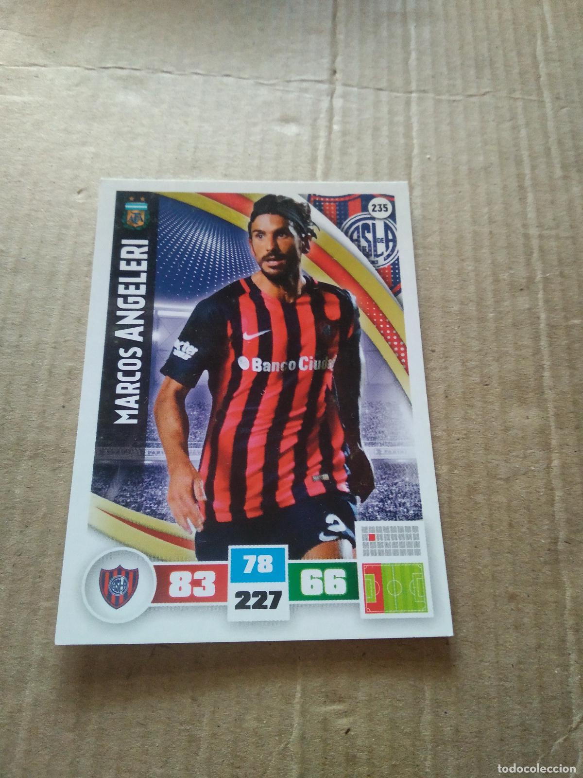 Fu&szlig;ball-Sticker: 235 MARCOS ANGELERI SAN LORENZO CROMO FUTBOL ARGENTINO PANINI LIGA ARGENTINA 2017 ADRENALYN