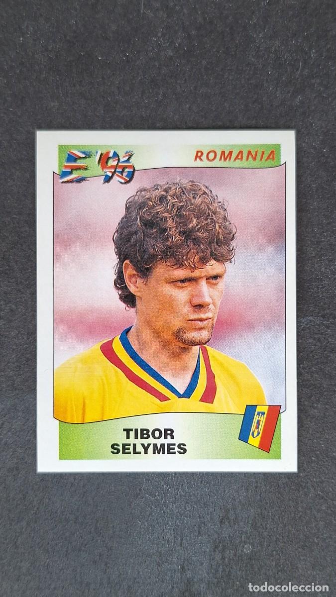 Fu&szlig;ball-Sticker: L2 TIBOR SELYMES SELECCION RUMANIA 163 EUROCOPA 1996 EURO 96 PANINI NUNCA PEGADO SIN PEGAR