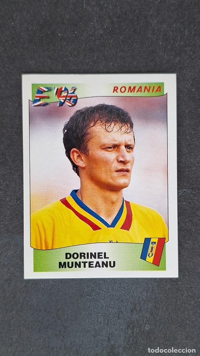 Football Stickers: L2 DORINEL MUNTEANU SELECCION RUMANIA 166 EUROCOPA 1996 EURO 96 PANINI NUNCA PEGADO SIN PEGAR