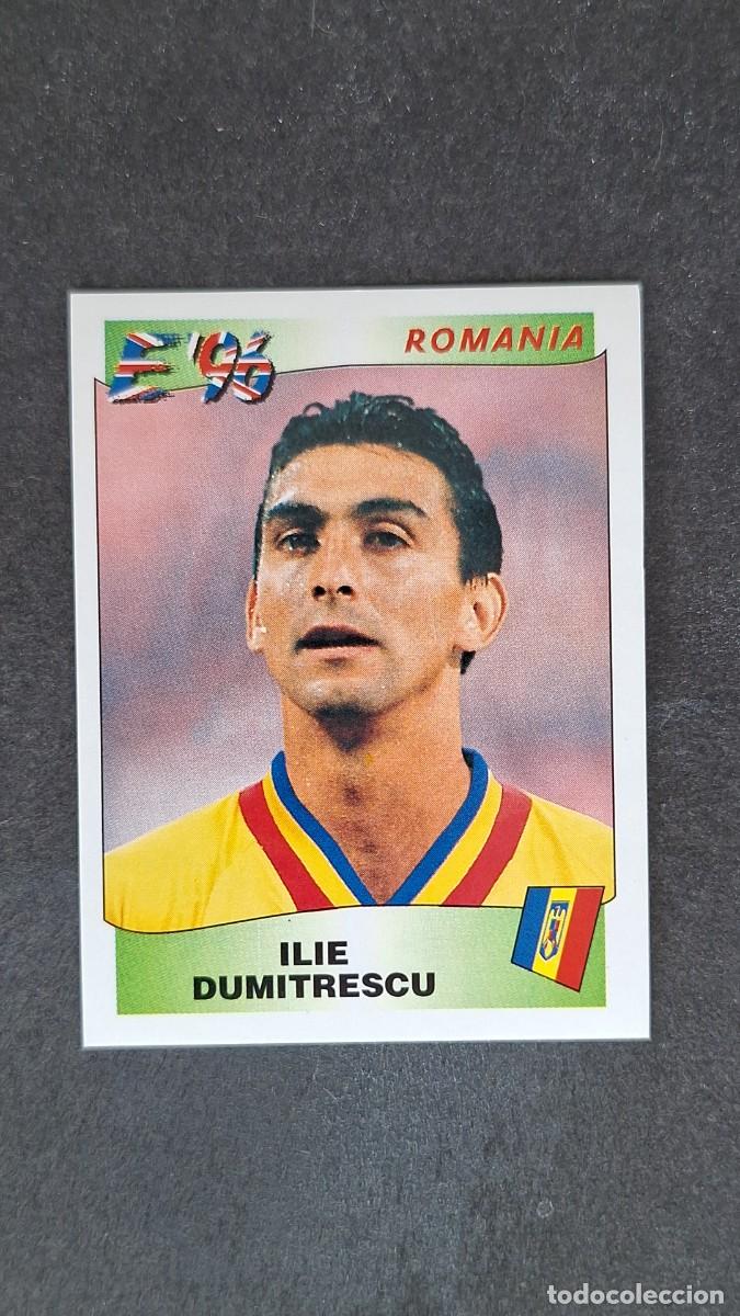 Football Stickers: L2 ILIE DUMITRESCU SELECCION RUMANIA 169 EUROCOPA 1996 EURO 96 PANINI NUNCA PEGADO SIN PEGAR