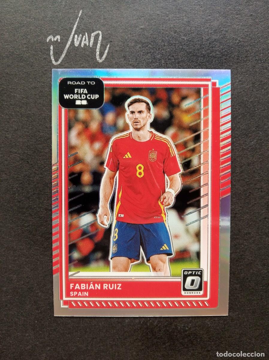 Cromos de F&uacute;tbol: FABIAN RUIZ PRIZM HOLO ESPA&Ntilde;A PARIS SAINT-GERMAIN ⚽ PANINI &reg; DONRUSS ROAD FIFA WORLD CUP 2026 25 26