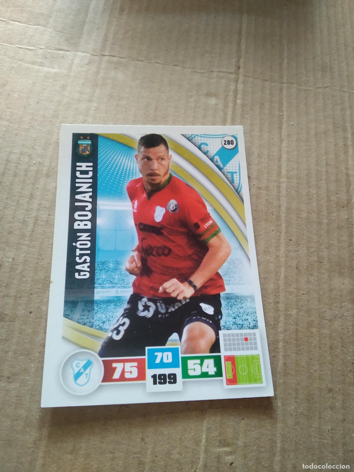 Fu&szlig;ball-Sticker: 280 GASTON BOJANICH TEMPERLEY CROMO FUTBOL ARGENTINO PANINI LIGA ARGENTINA 2017 ADRENALYN