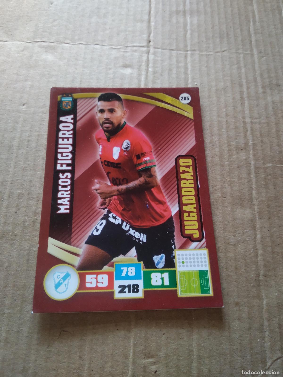 Fu&szlig;ball-Sticker: 285 MARCOS FIGUEROA TEMPERLEY CROMO FUTBOL ARGENTINO PANINI LIGA ARGENTINA 2017 ADRENALYN
