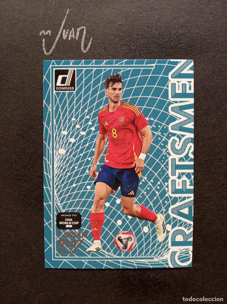 Fu&szlig;ball-Sticker: CRAFTSMEN FABIAN RUIZ ESPA&Ntilde;A PARIS SAINT-GERMAIN ⚽ PANINI &reg; DONRUSS ROAD FIFA WORLD CUP 2026 25 26