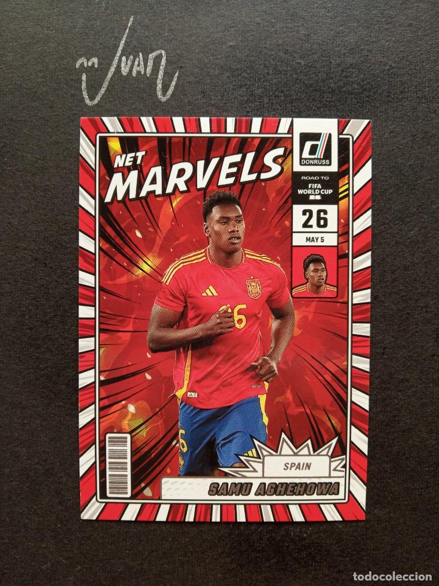 Fu&szlig;ball-Sticker: N&ordm; 9 NET MARVELS SAMU AGHEHOWA ESPA&Ntilde;A FC PORTO ⚽ PANINI &reg; DONRUSS ROAD FIFA WORLD CUP 2026 25 26