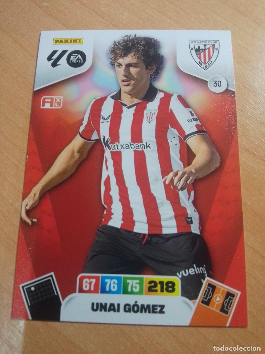 Cartes &agrave; collectionner de Football: 30 UNAI G&Oacute;MEZ DEL ATHLETIC DE BILBAO 25 26 ADRENALYN XL 2025 2026 NUEVO DE SOBRE