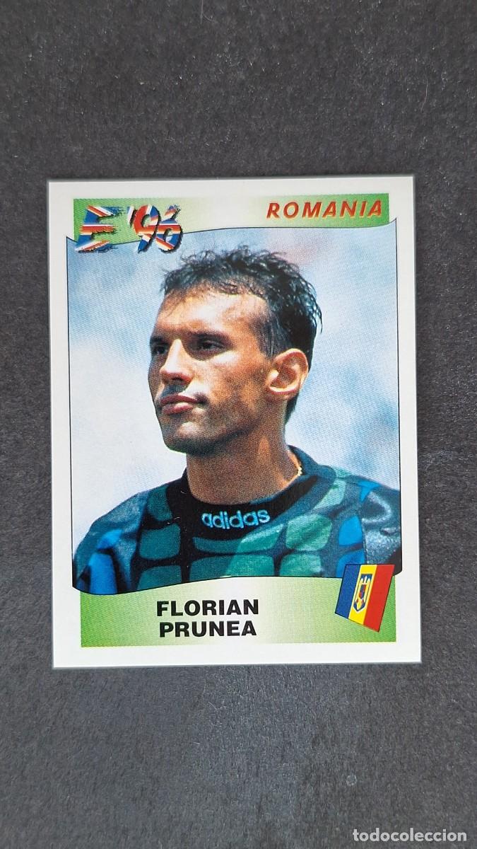 Cromos de F&uacute;tbol: L2 FLORIAN PRUNEA SELECCION RUMANIA 174 EUROCOPA 1996 EURO 96 PANINI NUNCA PEGADO SIN PEGAR