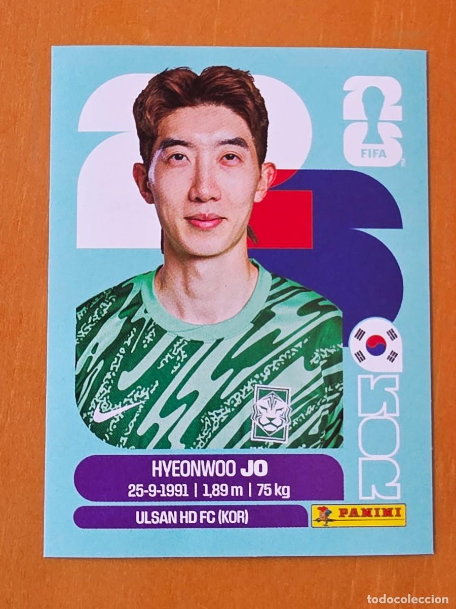 Cromos de F&uacute;tbol: KOR 2 Hyeonwoo Jo, Corea del Sur, Panini FIFA World Cup Mundial 2026 Sticker