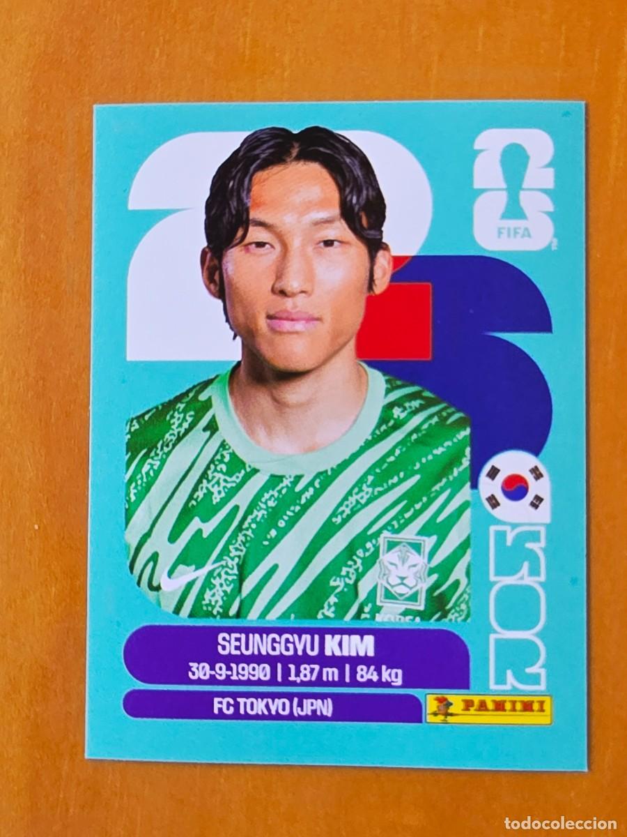 Cromos de F&uacute;tbol: KOR 3 Seunggyu Kim, Corea del Sur, Panini FIFA World Cup Mundial 2026 Sticker