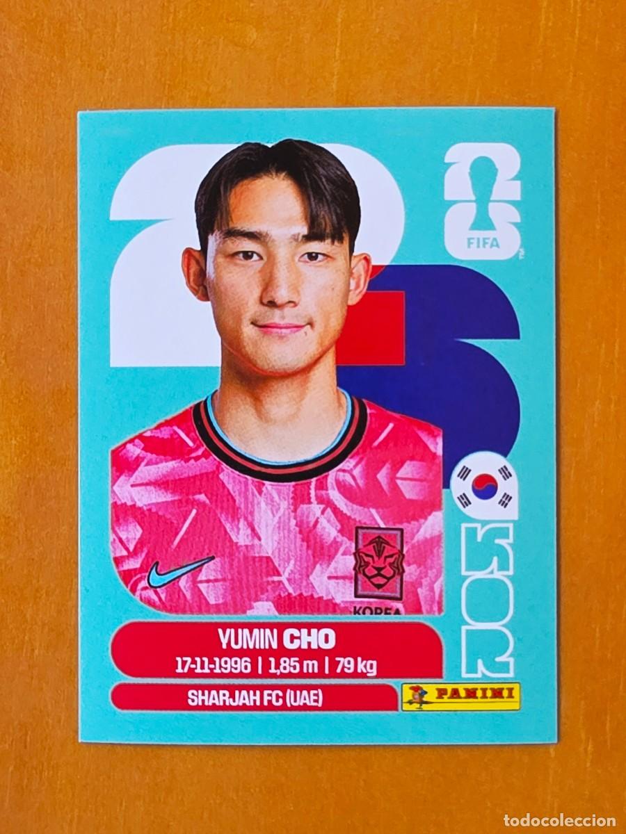 Cromos de F&uacute;tbol: KOR 5 Yumin Cho, Corea del Sur, Panini FIFA World Cup Mundial 2026 Sticker