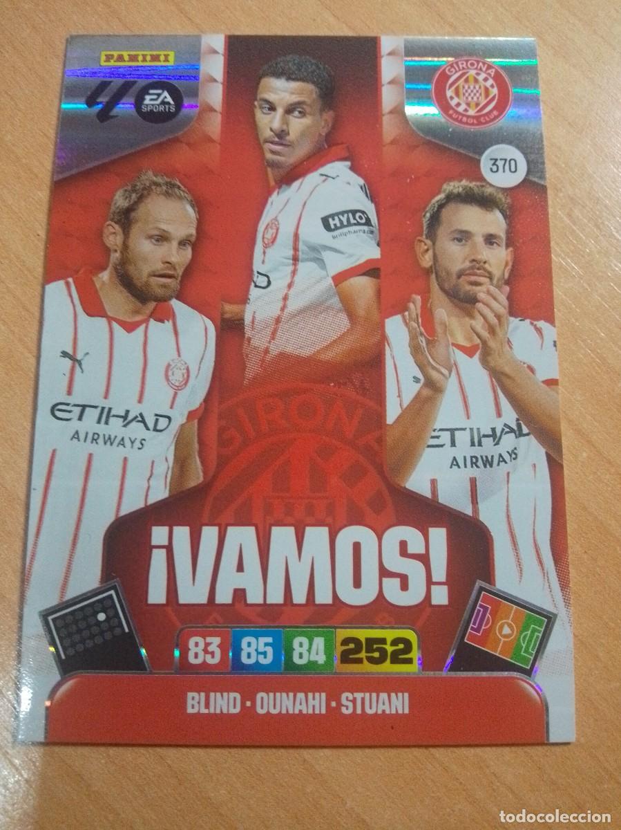 Cromos de F&uacute;tbol: 370 VAMOS DEL GIRONA 25 26 ADRENALYN XL 2025 2026 NUEVO