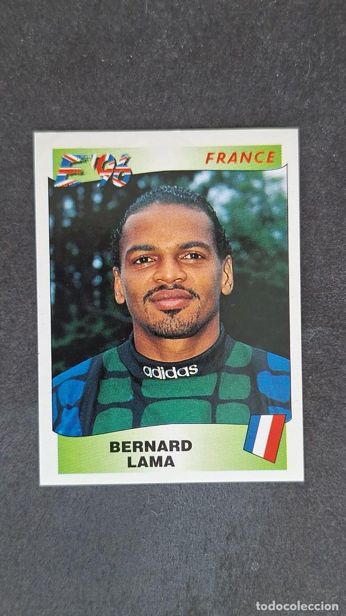 Cromos de F&uacute;tbol: L2 BERNARD LAMA SELECCION FRANCIA 177 EUROCOPA 1996 EURO 96 PANINI NUNCA PEGADO SIN PEGAR