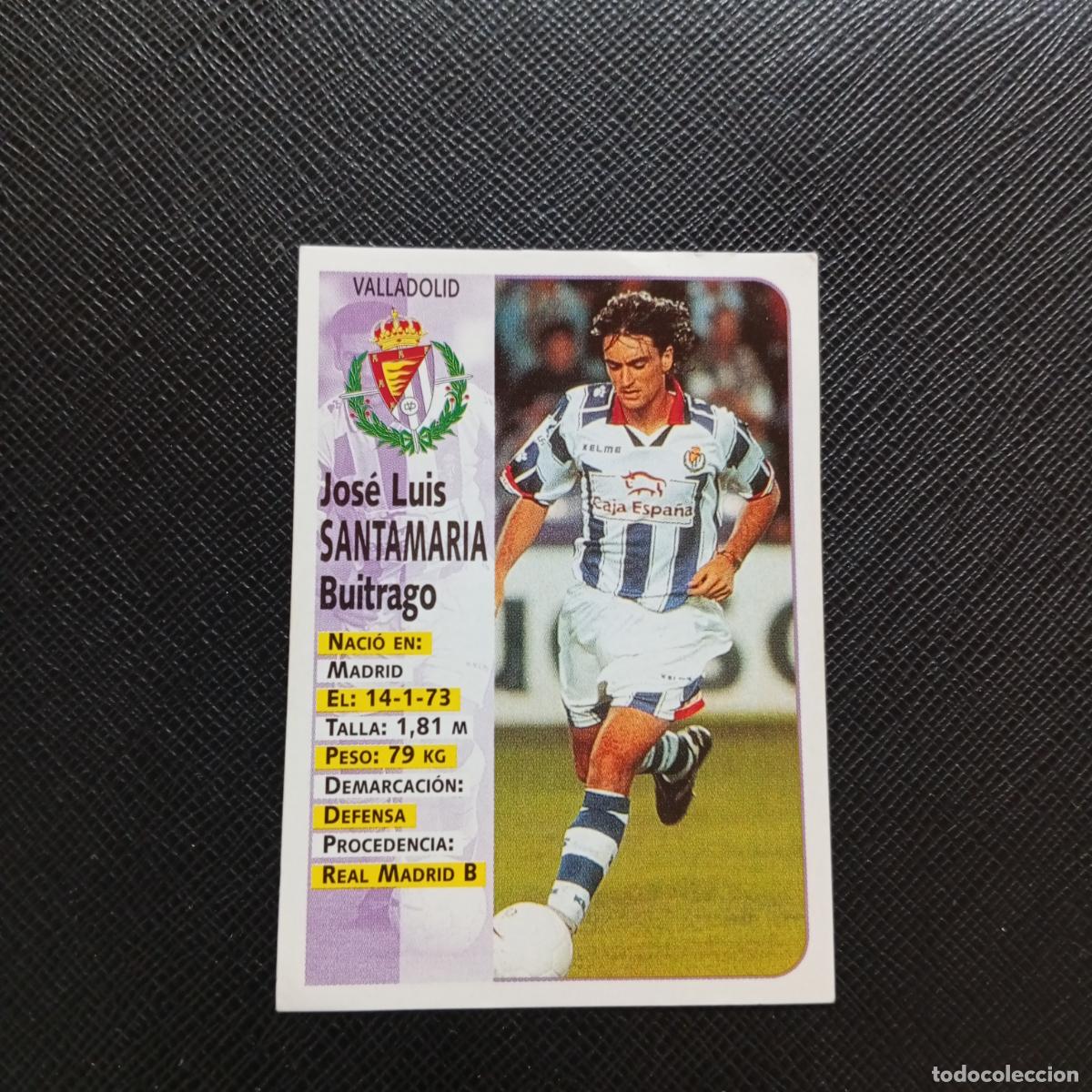 Cromos de F&uacute;tbol: 202 SANTAMARIA VALLADOLID PANINI 1998 1999 CROMO FUTBOL LIGA 98 99 - SIN PEGAR - A67 PG388