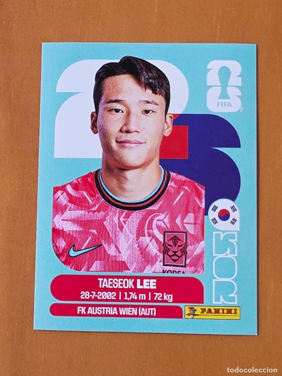 Cartes &agrave; collectionner de Football: KOR 8 Taseok Lee, Corea del Sur, Panini FIFA World Cup Mundial 2026 Sticker