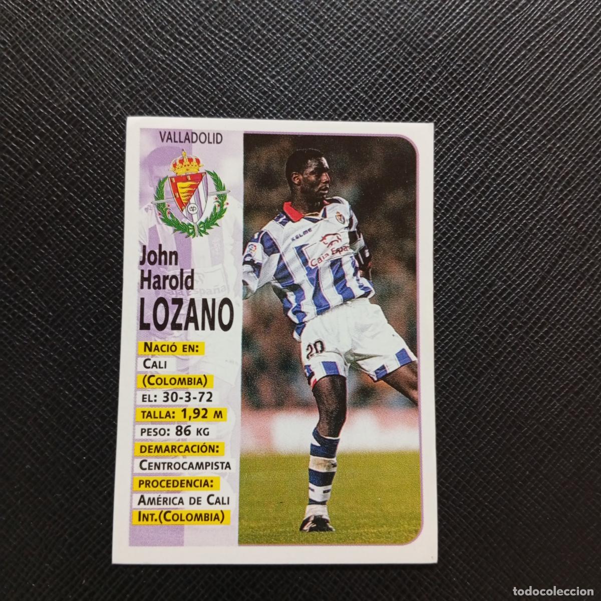 Football Stickers: 209 LOZANO VALLADOLID PANINI 1998 1999 CROMO FUTBOL LIGA 98 99 - SIN PEGAR - A67 PG397