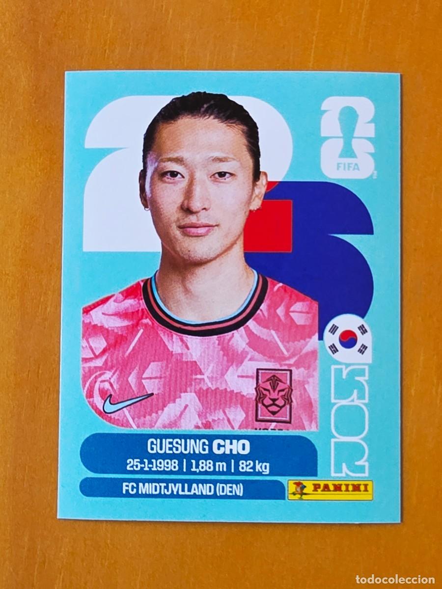 Football Stickers: KOR 17 Guesung Cho, Corea del Sur, Panini FIFA World Cup Mundial 2026 Sticker