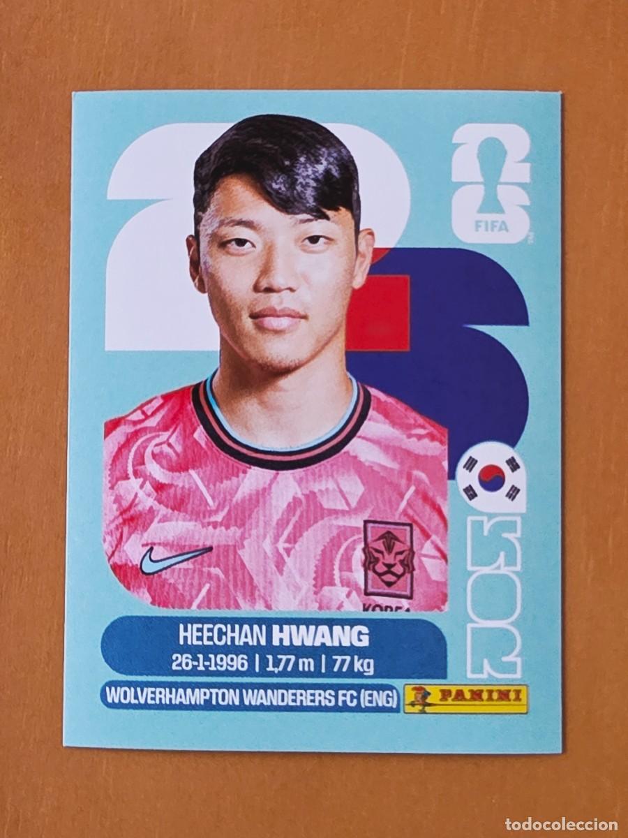 Football Stickers: KOR 19 Heechan Hwang, Corea del Sur, Panini FIFA World Cup Mundial 2026 Sticker