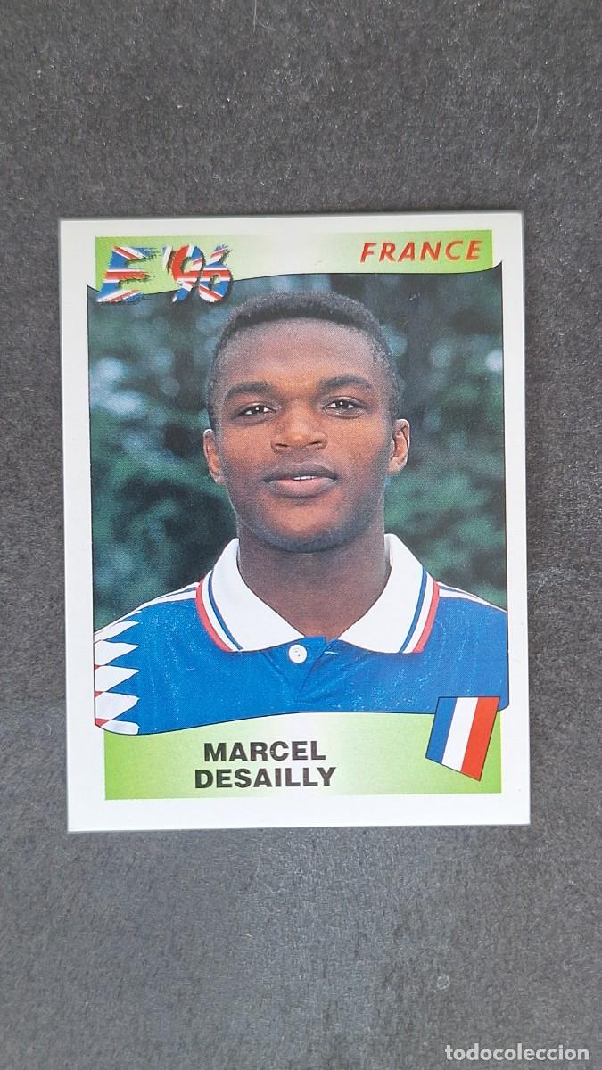 Football Stickers: L2 MARCEL DESAILLY SELECCION FRANCIA 183 EUROCOPA 1996 EURO 96 PANINI NUNCA PEGADO SIN PEGAR