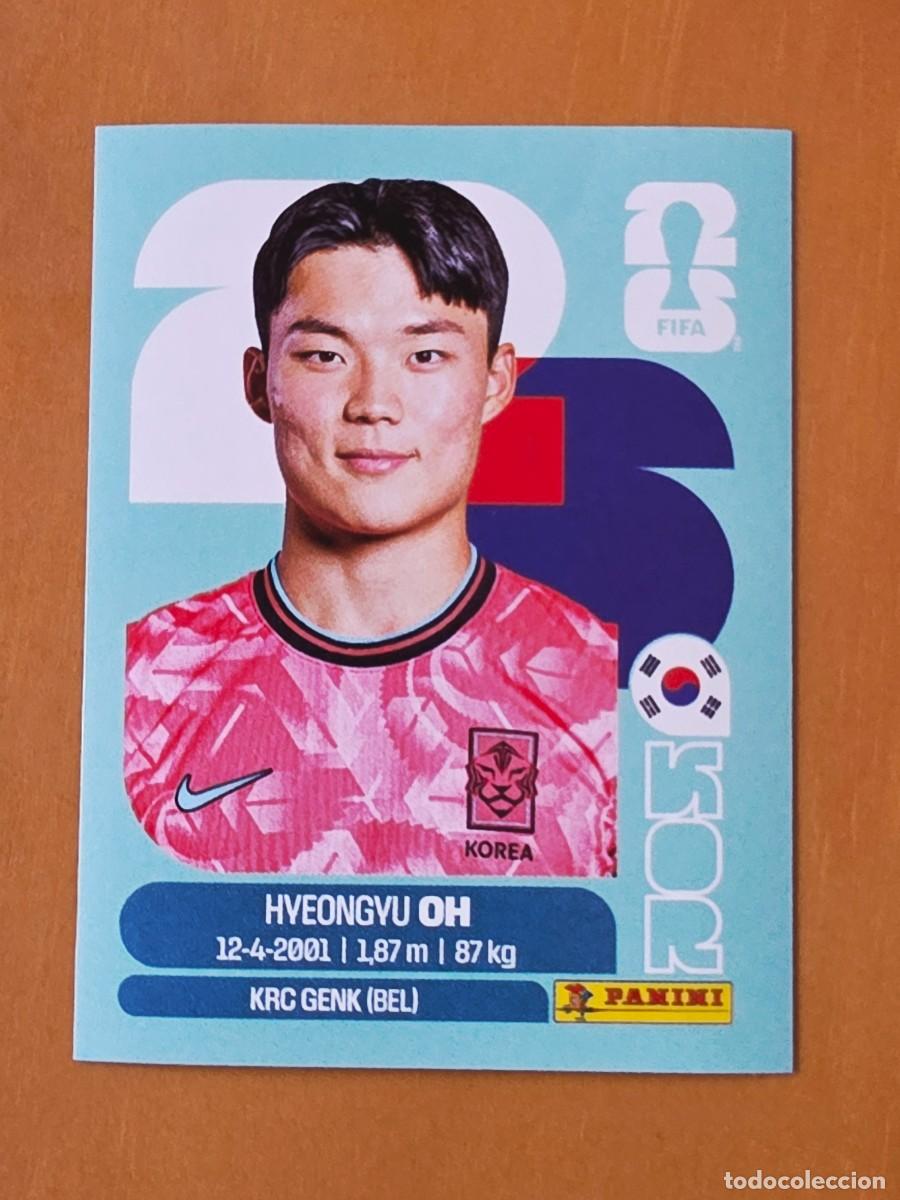 Football Stickers: KOR 20 Hyeongyu Oh, Corea del Sur, Panini FIFA World Cup Mundial 2026 Sticker