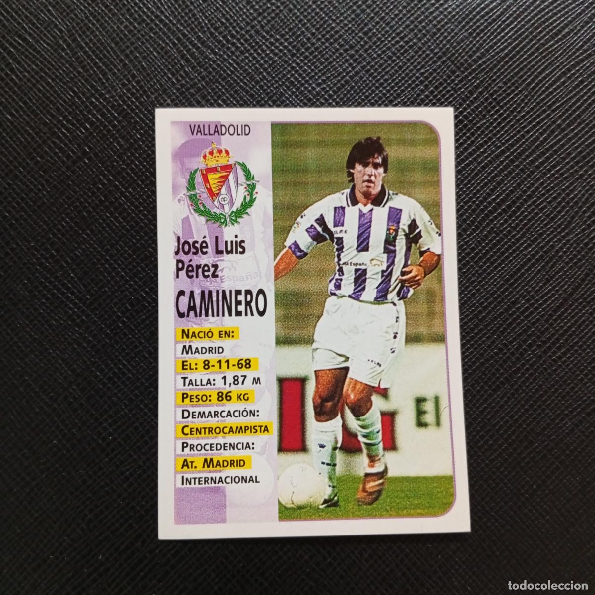 Football Stickers: 212 CAMINERO VALLADOLID PANINI 1998 1999 CROMO FUTBOL LIGA 98 99 - SIN PEGAR - A67 PG424