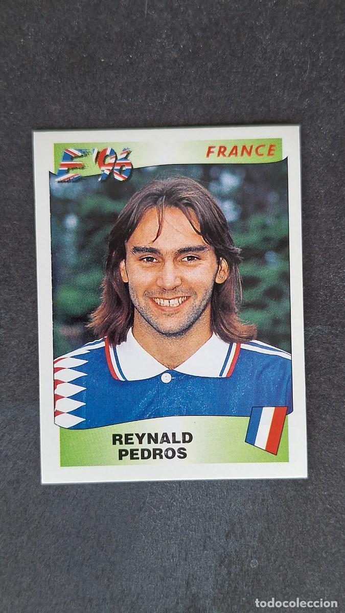 Football Stickers: L2 REYNALD PEDROS SELECCION FRANCIA 188 EUROCOPA 1996 EURO 96 PANINI NUNCA PEGADO SIN PEGAR