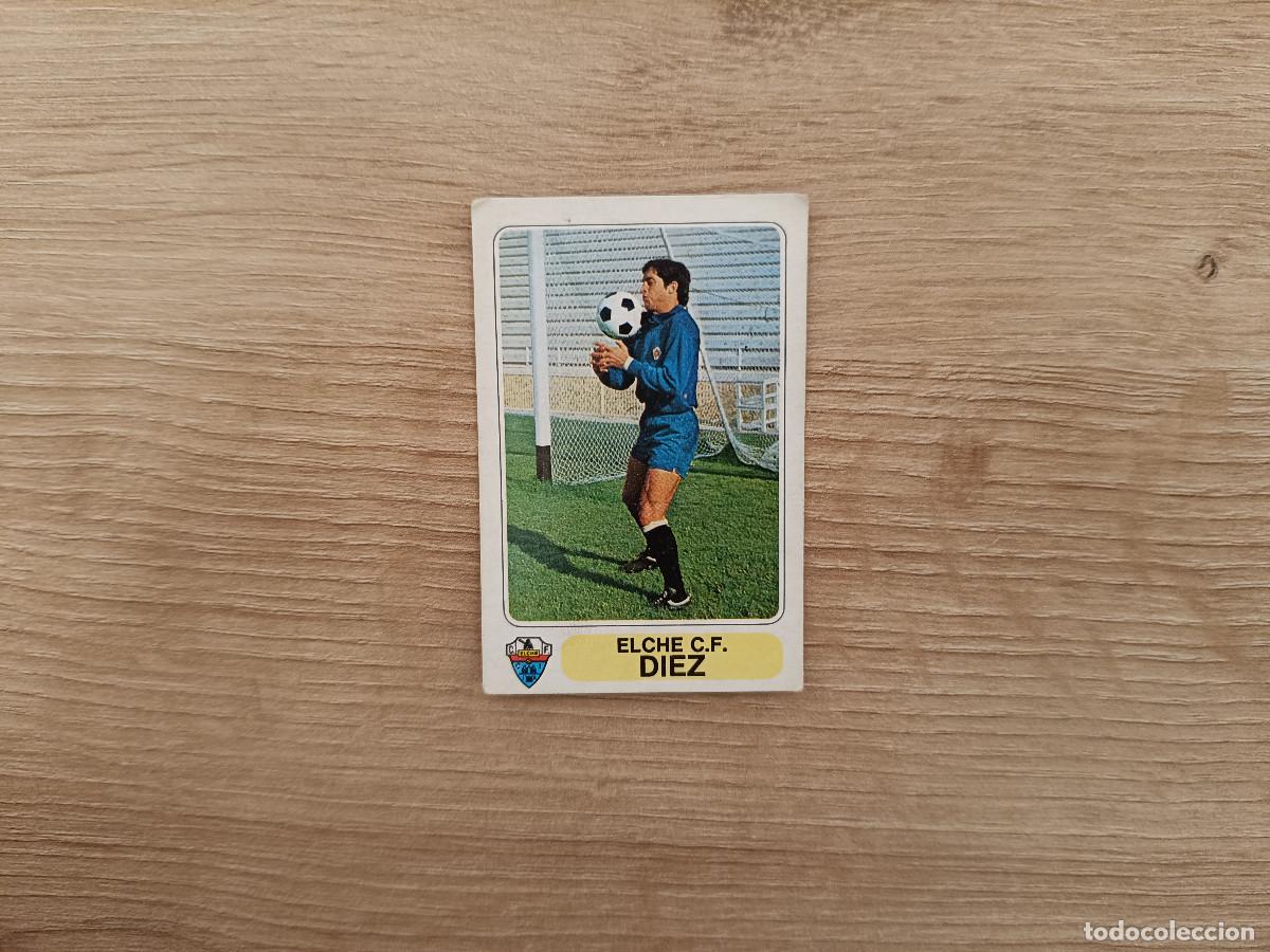 Football Stickers: CROMO PACOSA FUTBOL EN ACCION DIEZ ELCHE SIN PEGAR NUNCA PEGADO 1978 1979 78 79 D526