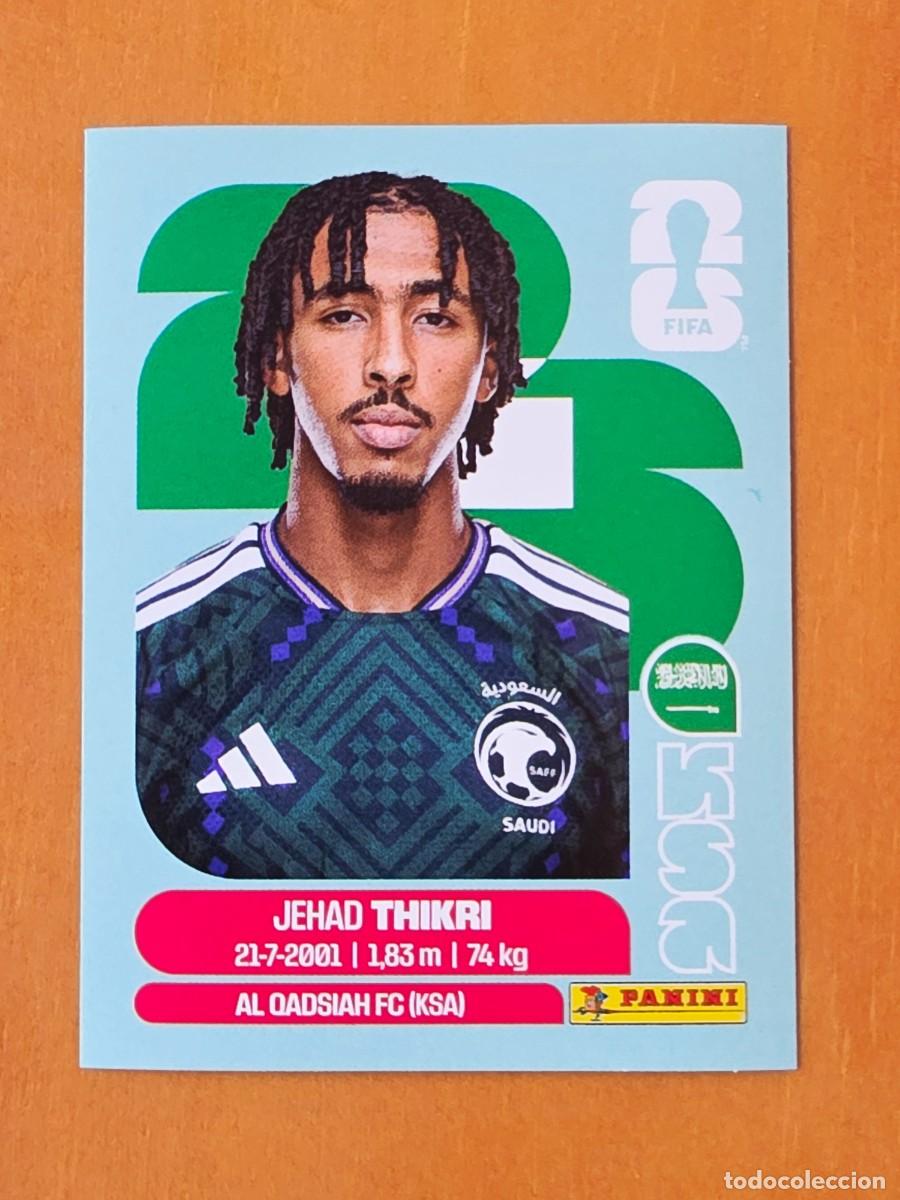 Football Stickers: KSA 6 Jehad Thikri, Arabia Saud&iacute;, Panini FIFA World Cup Mundial 2026 Sticker