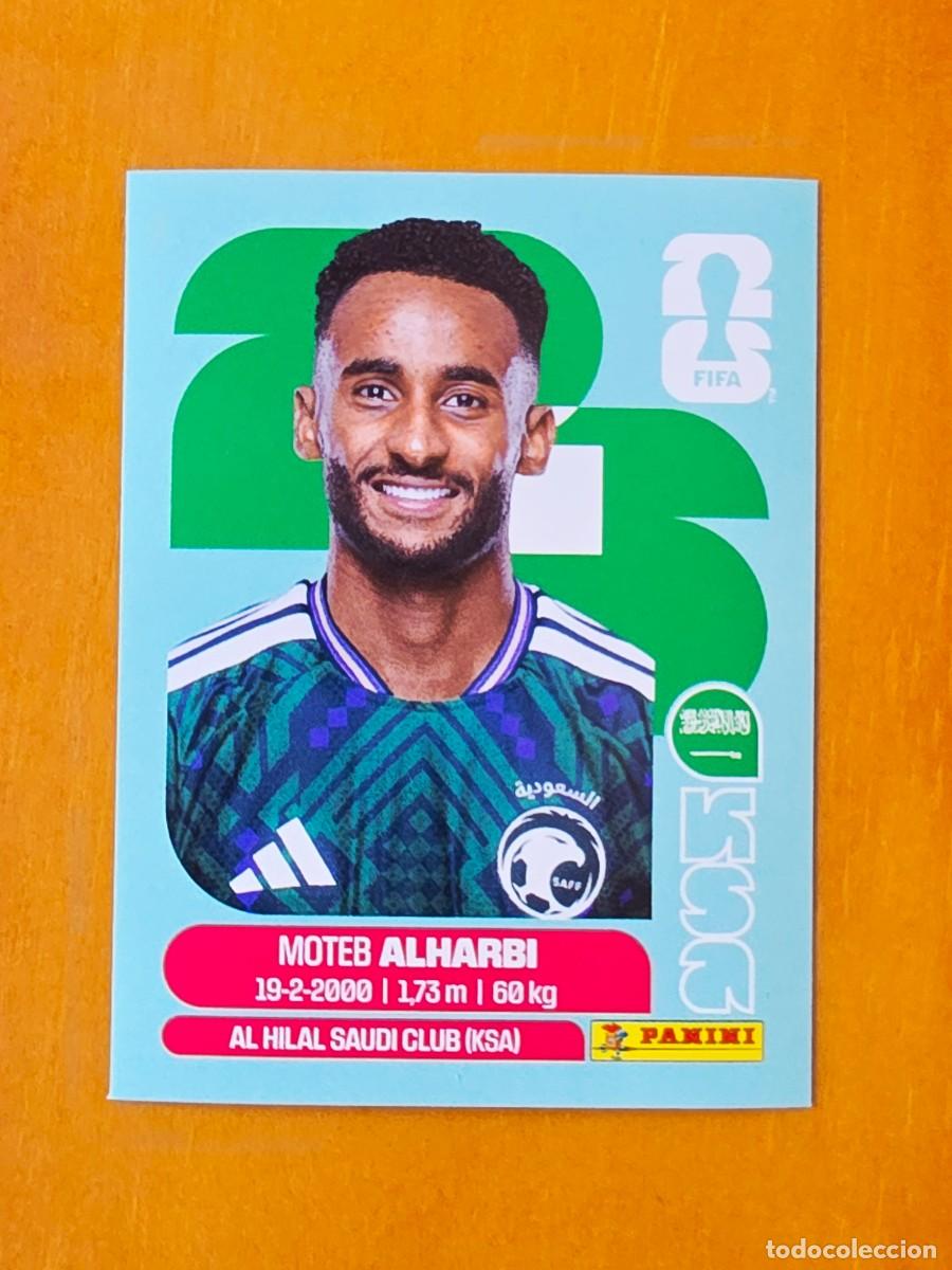Football Stickers: KSA 7 Moteb Alharbi, Arabia Saud&iacute;, Panini FIFA World Cup Mundial 2026 Sticker
