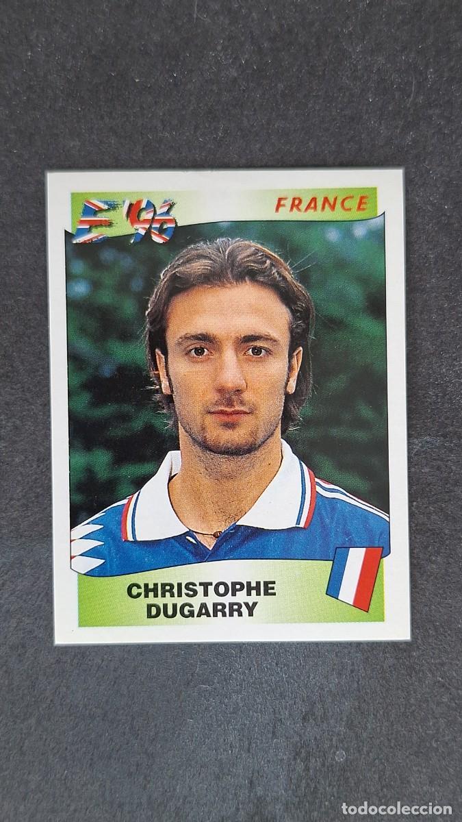 Football Stickers: L2 CHRISTOPHE DUGARRY SELECCION FRANCIA 190 EUROCOPA 1996 EURO 96 PANINI NUNCA PEGADO SIN PEGAR