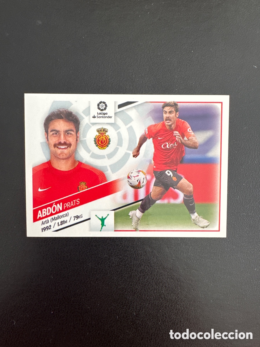 Figurine di Calcio: ABDON MALLORCA N&Uacute;MERO 18 LIGA ESTE 2022 2023