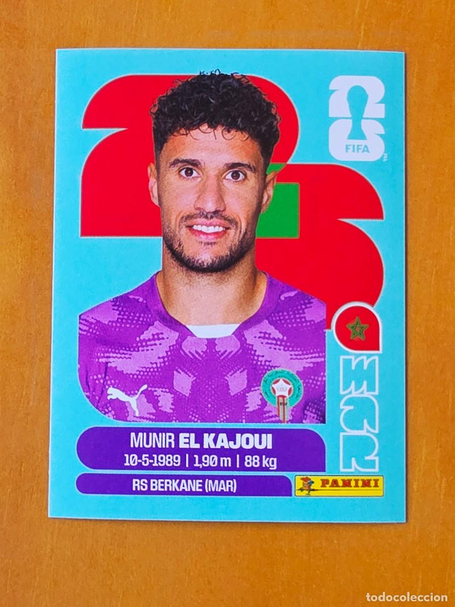 Fu&szlig;ball-Sticker: MAR 3 Munir El Kajoui, Marruecos, Panini FIFA World Cup Mundial 2026 Sticker