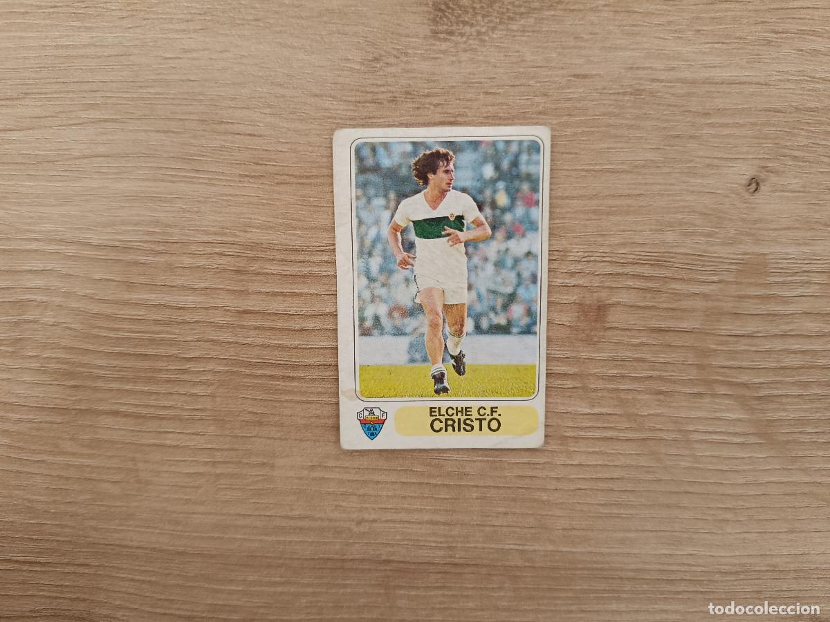 Fu&szlig;ball-Sticker: CROMO PACOSA FUTBOL EN ACCION CRISTO ELCHE SIN PEGAR NUNCA PEGADO 1978 1979 78 79 D526