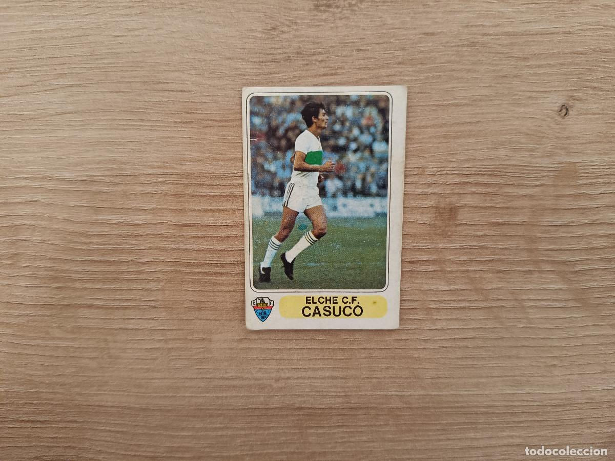 Fu&szlig;ball-Sticker: CROMO PACOSA FUTBOL EN ACCION CASUCO ELCHE SIN PEGAR NUNCA PEGADO 1978 1979 78 79 D526