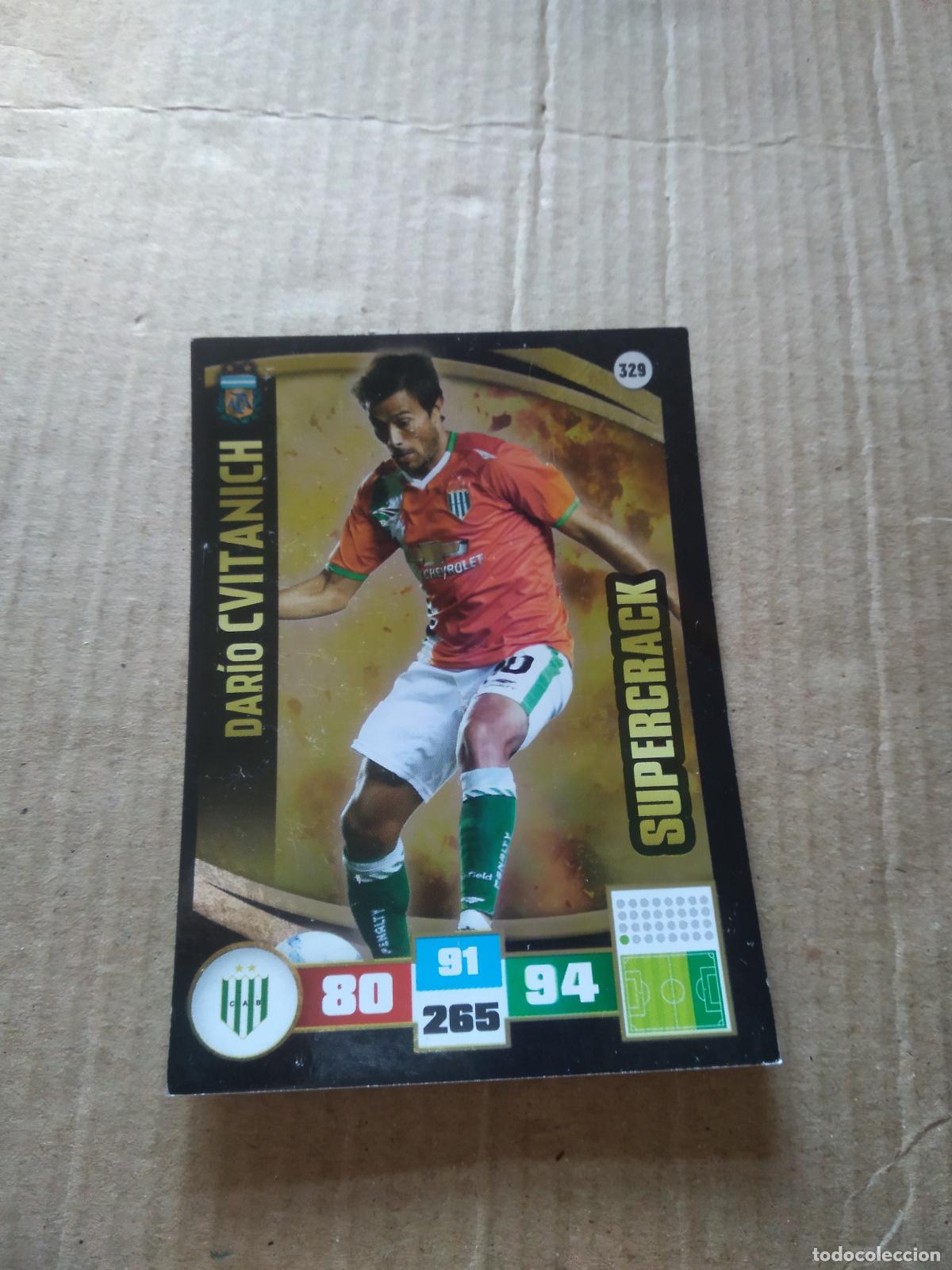Fu&szlig;ball-Sticker: 329 DARIO CVITANICH BANFIELD CROMO FUTBOL ARGENTINO PANINI LIGA ARGENTINA 2017 ADRENALYN