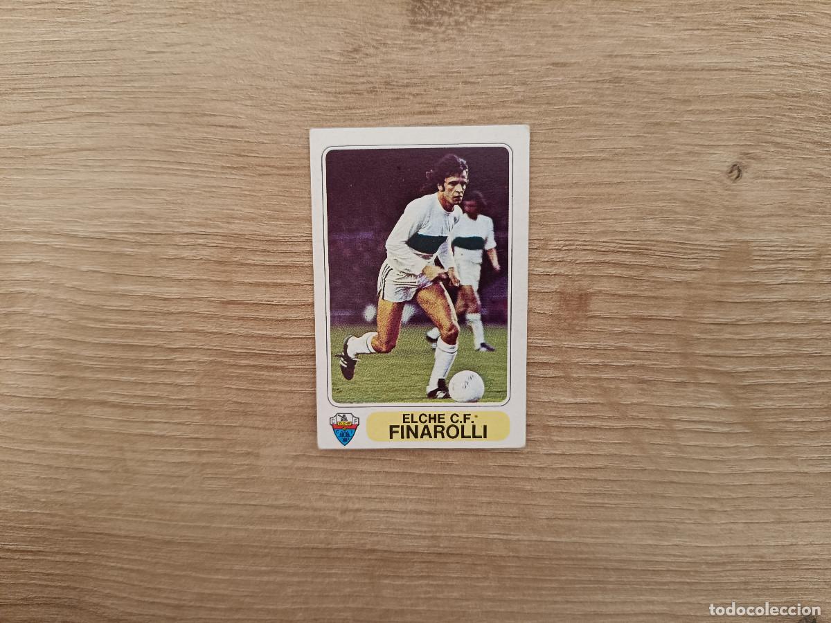 Fu&szlig;ball-Sticker: CROMO PACOSA FUTBOL EN ACCION FINAROLLI ELCHE SIN PEGAR NUNCA PEGADO 1978 1979 78 79 D526