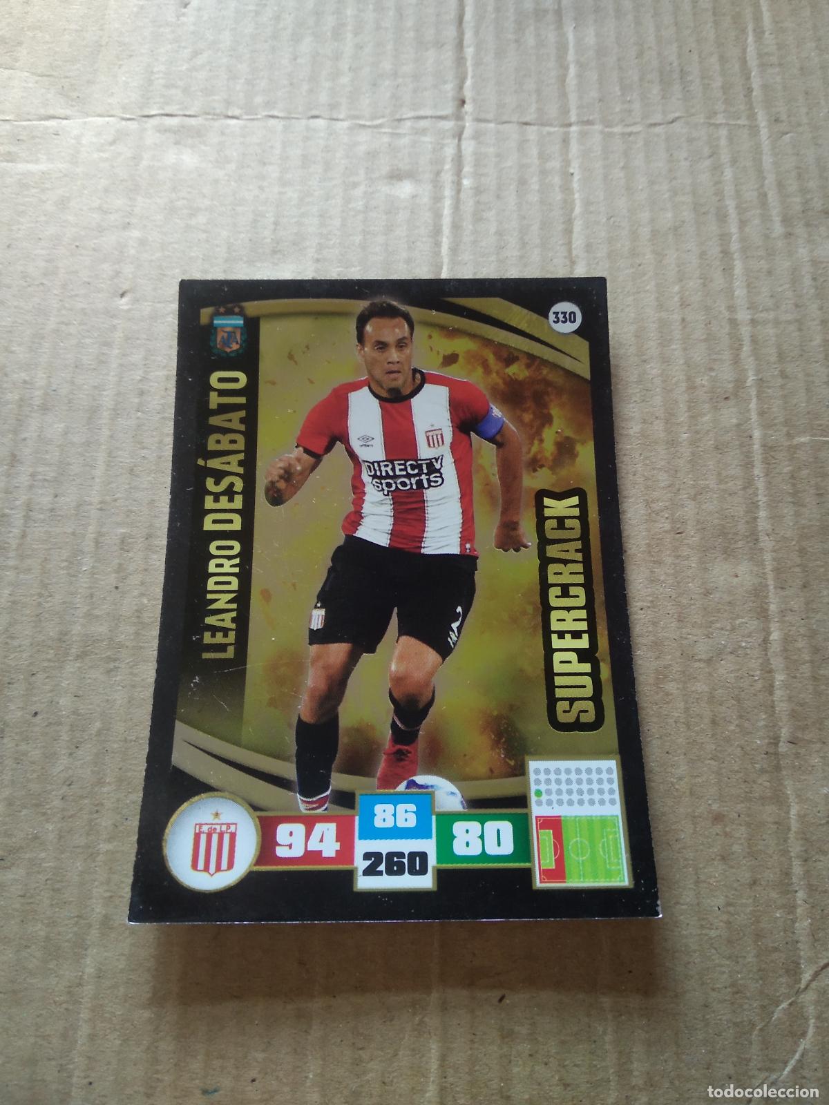 Fu&szlig;ball-Sticker: 330 LEANDRO DESABATO ESTUDIANTES CROMO FUTBOL ARGENTINO PANINI LIGA ARGENTINA 2017 ADRENALYN